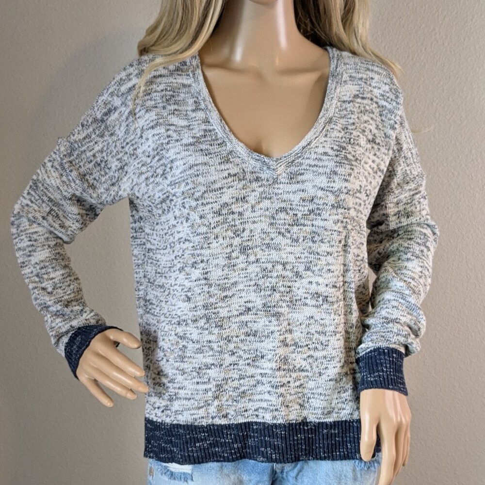Rag & Bone Sweater Women's Size Small Blue Gray Long Sleeve Top